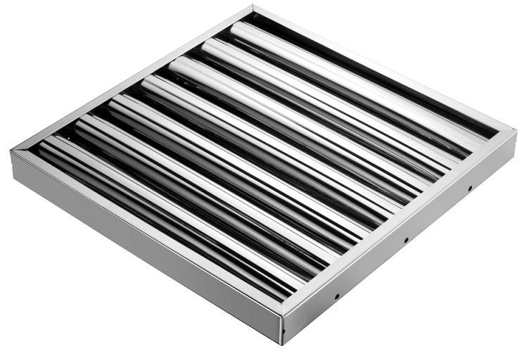 Stainless Steel Grease Baffle Filter