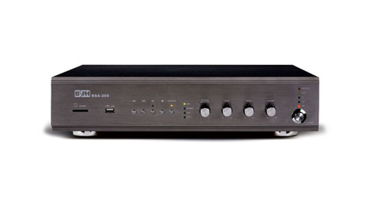 BSPH 200W Stereo Amplifier with USB, SD Card Input and Subwoofer Output