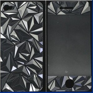 3D Custom Screen Protector for iPhone 4 (Front And Back)