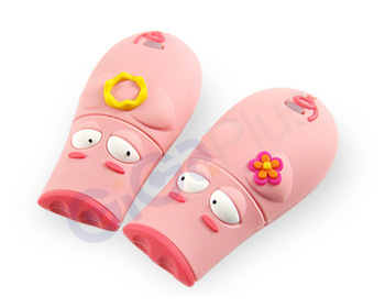 Rubber USB Flash Drive (RB-PIGG)