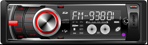 Car CD&MP3 Player Cl-8716 Built-in Bluetooth (CL-8716)