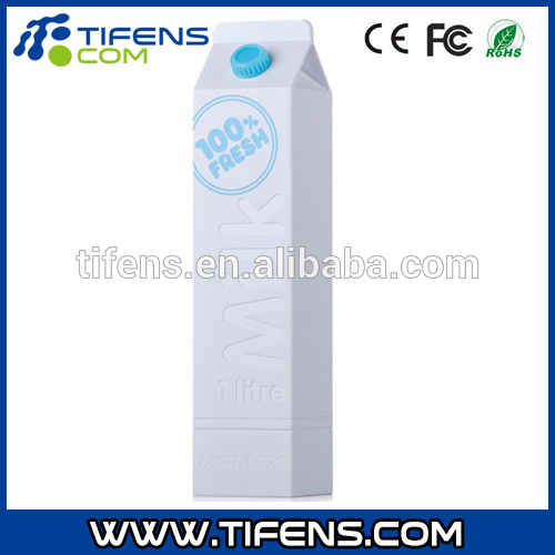 2600 mAh Milk Shape Portable Universal Wholesale Power Bank