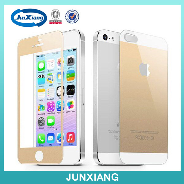 Original Tempered Glass Screen Protector Gold for iPhone