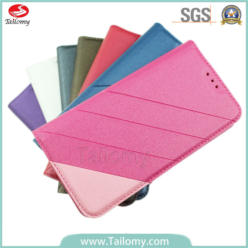 Hot Selling Leather Flip Mobile Phone Case for Samsung Galaxy S5