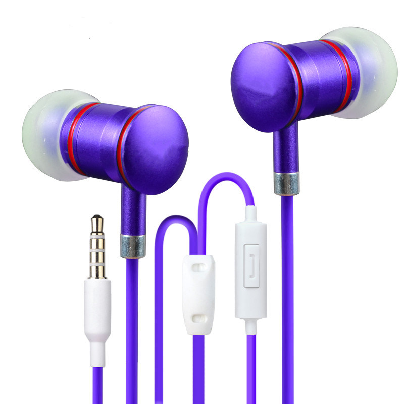 Fashion Hot Selling New Design Metal Stereo Earphone (EM-628B)