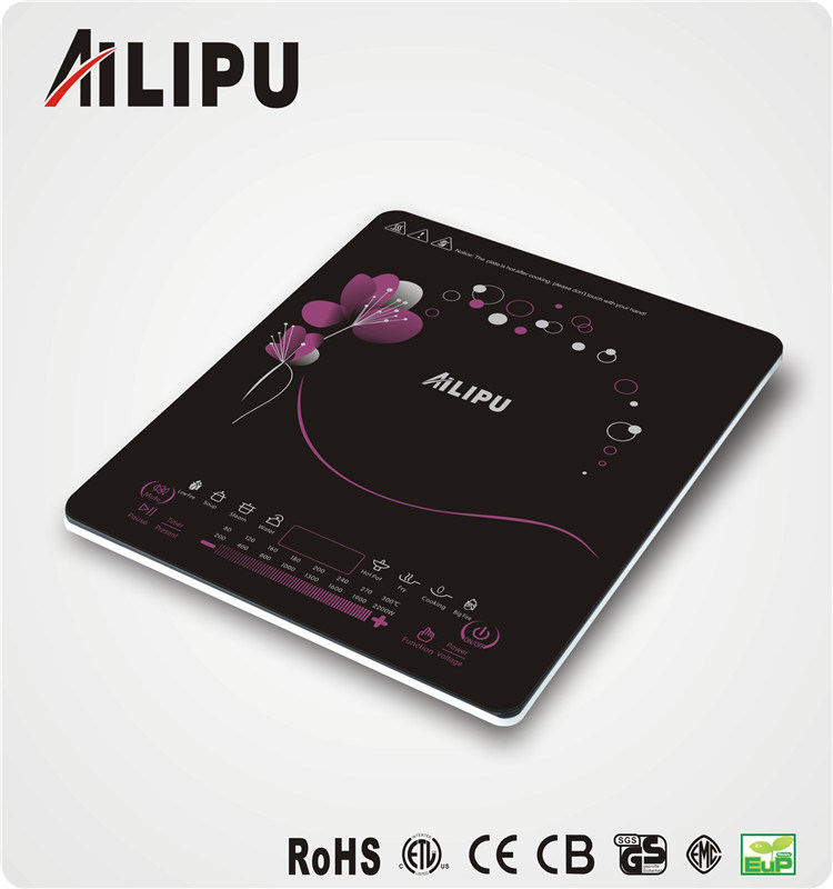 2015 Ultra Thin Cooker with Price Microcomputer Mini Induction Cooker Power Consumption Kitchen Appliance