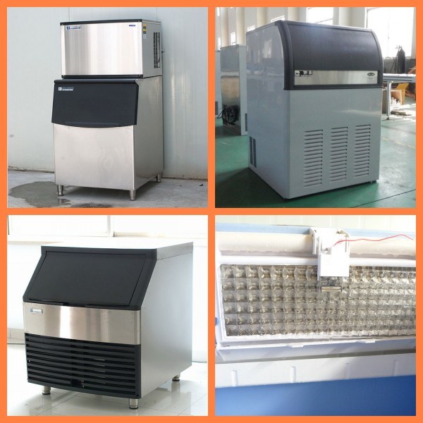 130kg/160kg/210kg/250kg/300kg/450kg Per Day Ice Cube Maker Machine