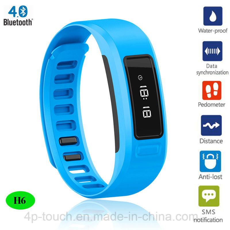 IP56 Waterproof Bluetooth Smart Bracelet with Anti-Lost Reminder (H6)