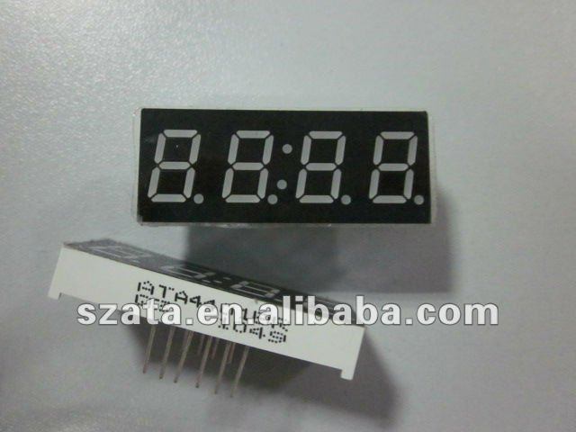 Indoor 7 Segment LED Display with 4 Digits