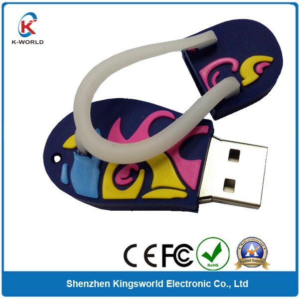 16GB PVC Slipper USB Flash Drive