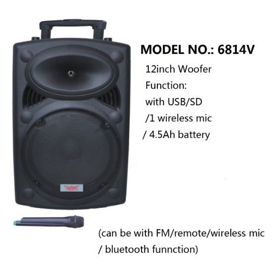 Moveable Mic Speaker Outdoor Speaker 6814V