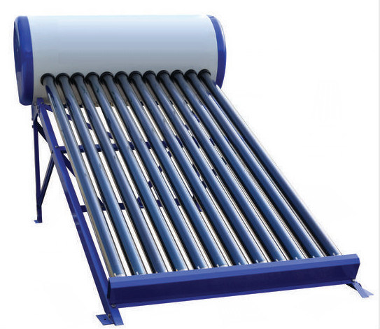 Aluminum Zinc Steel Compact Evacuated Tube Solar Water Heater