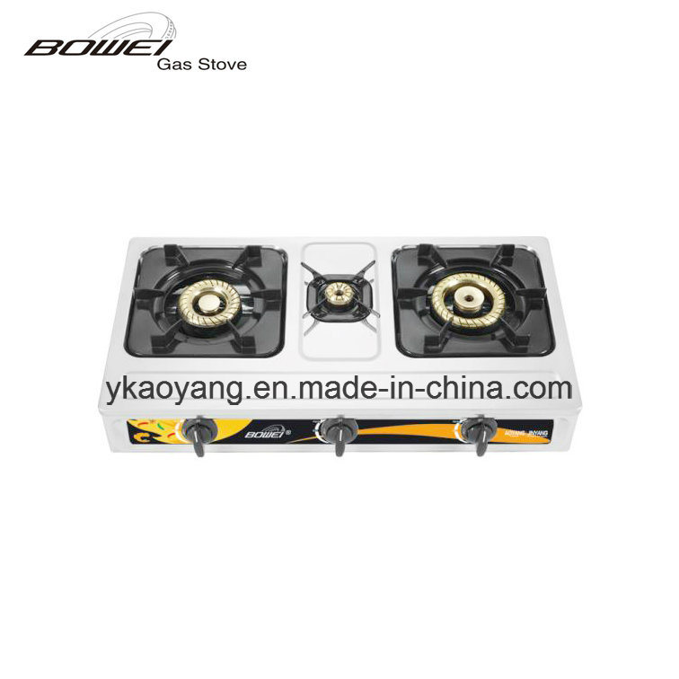 Alibaba China Royal Model Gas Stove Three Burner