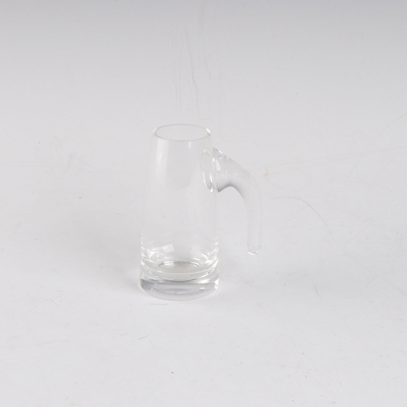 0.1L Handmade Wholesale Clear Glass Jar