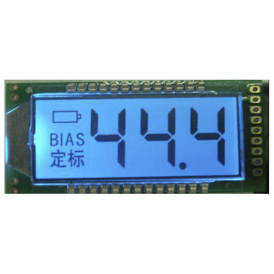 7 Segment LCD Display with 3 Numbers +1radix Point+2 Prompt (SMS0342C)