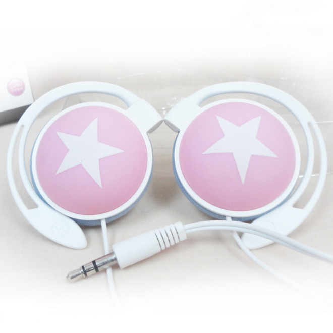 Promotional Colorful MP3 Earhook Earphone (YFD249)