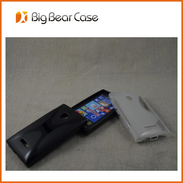 Factory TPU Back Cover for Nokia Lumia 435