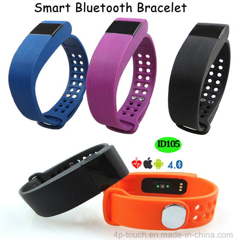 Bluetooth 4.0 Smart Bracelet with Heart Rate Monitor (ID105)