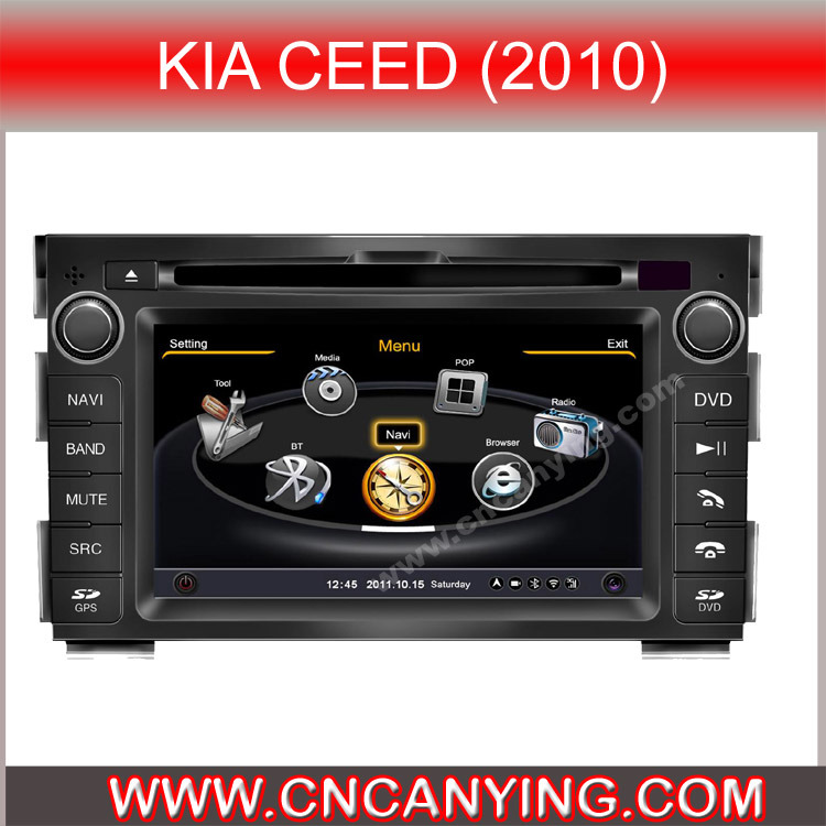 Special Car DVD Player for KIA Ceed (2010) with GPS, Bluetooth. with A8 Chipset Dual Core 1080P V-20 Disc WiFi 3G Internet (CY-C086)