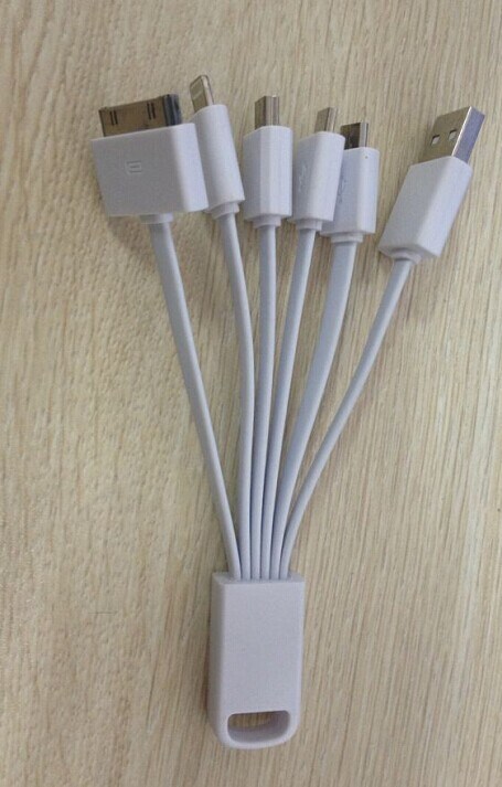 USB Data Cable for Mobile Phones Six in One