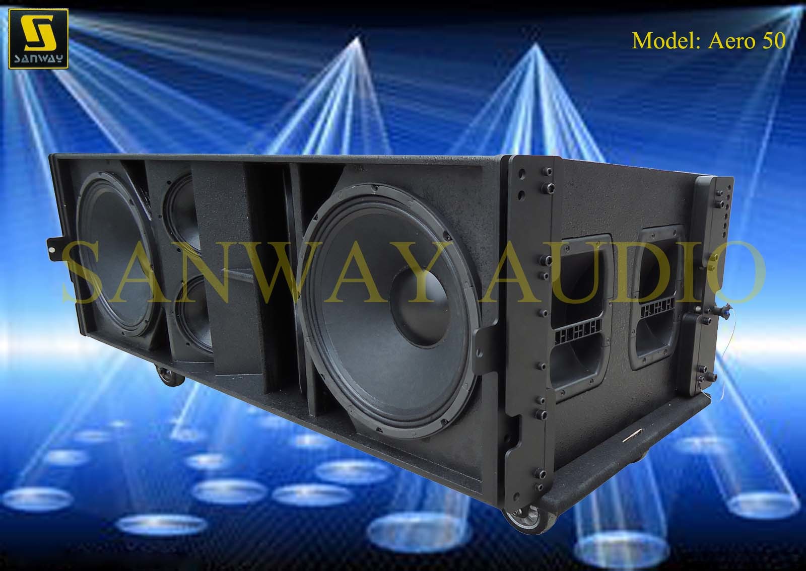Professional Dual 15 Inch PA Audio
