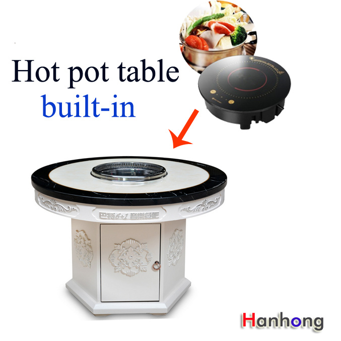 Table with Electric Induction Cooker 3000W