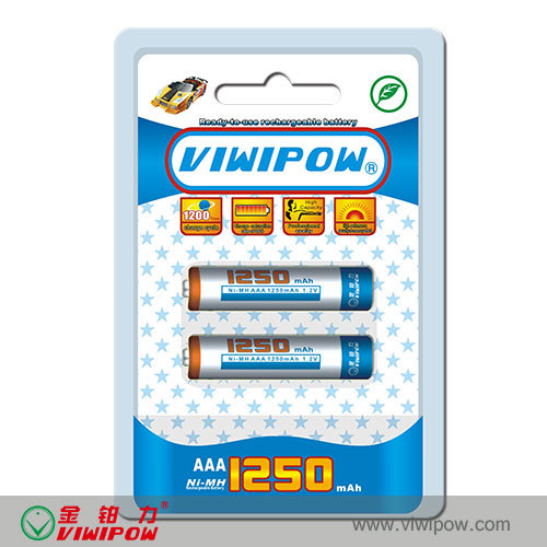 Ni-MH Battery 1250mAh Battery (VIP-AAA-1250)