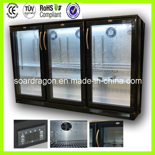 Balck Beer Refrigerator with 3 Doors