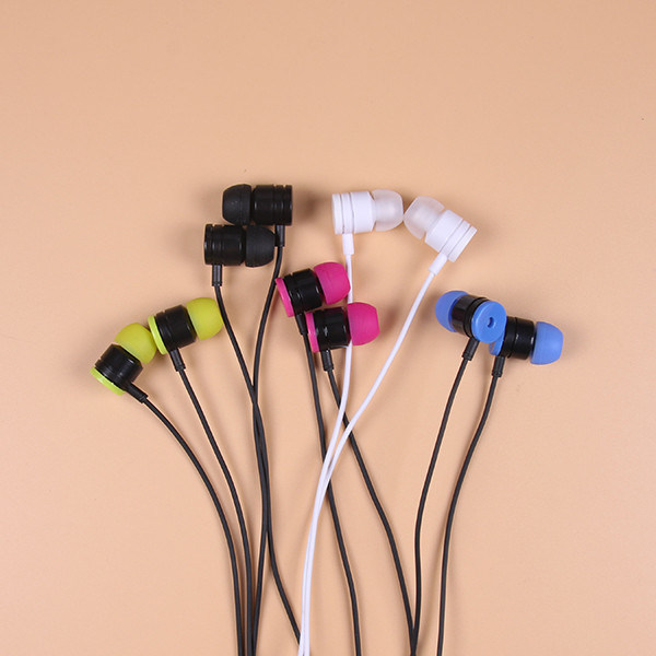 2015 Hot Sell High Quality Earphones with Mic and Volume Control Earphonde for Promotion