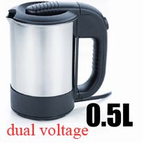 500ml Mini Stainless Steel Electric Travel Kettle Small Kettle