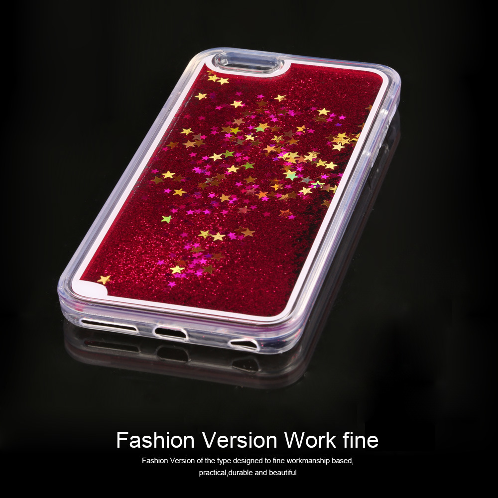 Fashion Flowing Liquid Luminous TPU Cell Phone Cover for iPhone 6plus