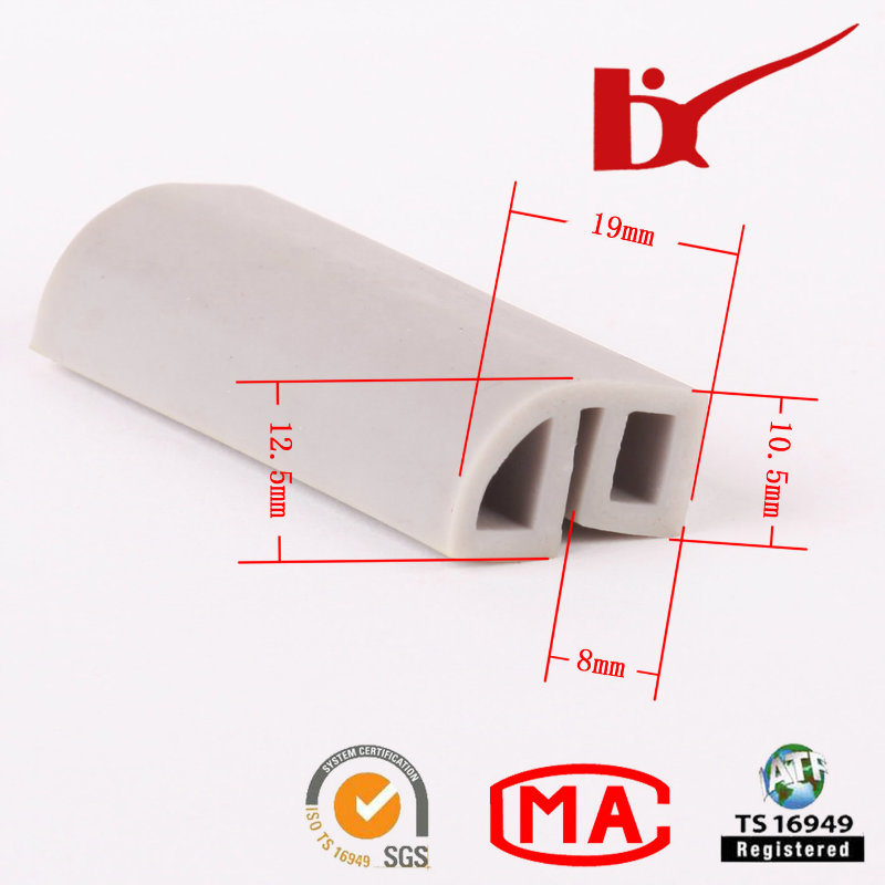 Door Window Edge Extruded Silicone Seal Strip