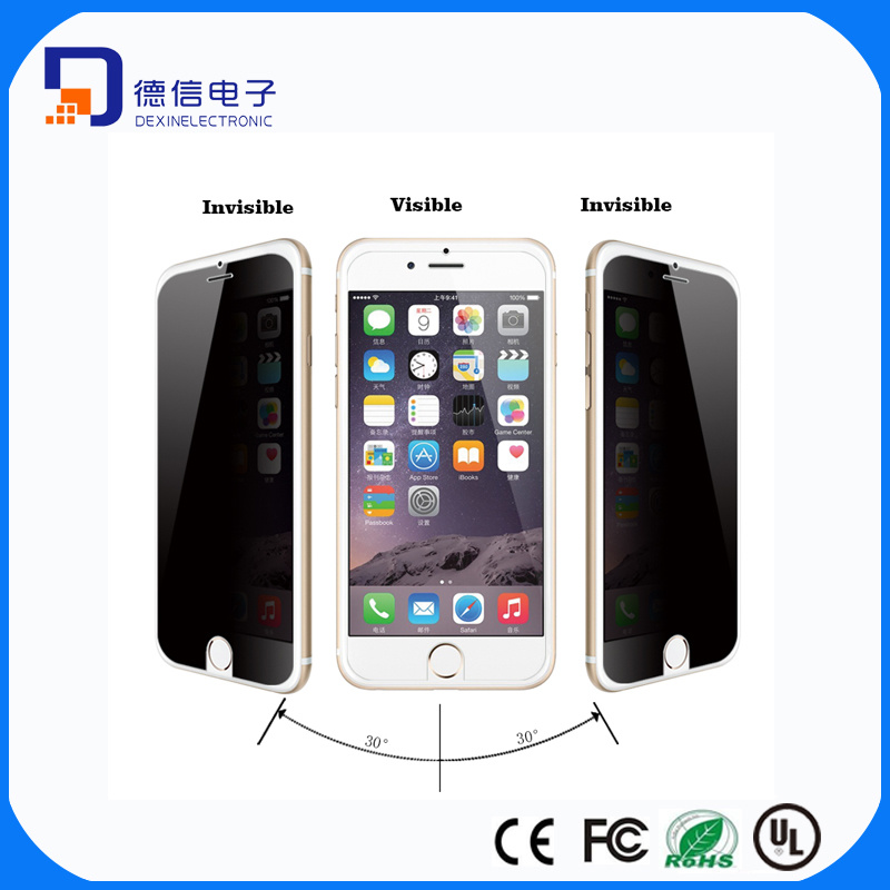 0.33mm Anti-Spy Tempered Glass Screen Protector for iPhone6