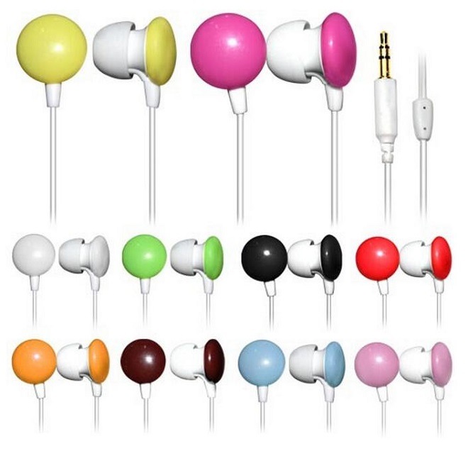 Cute Creative Cartoon Earbuds Mini Stereo Earphone