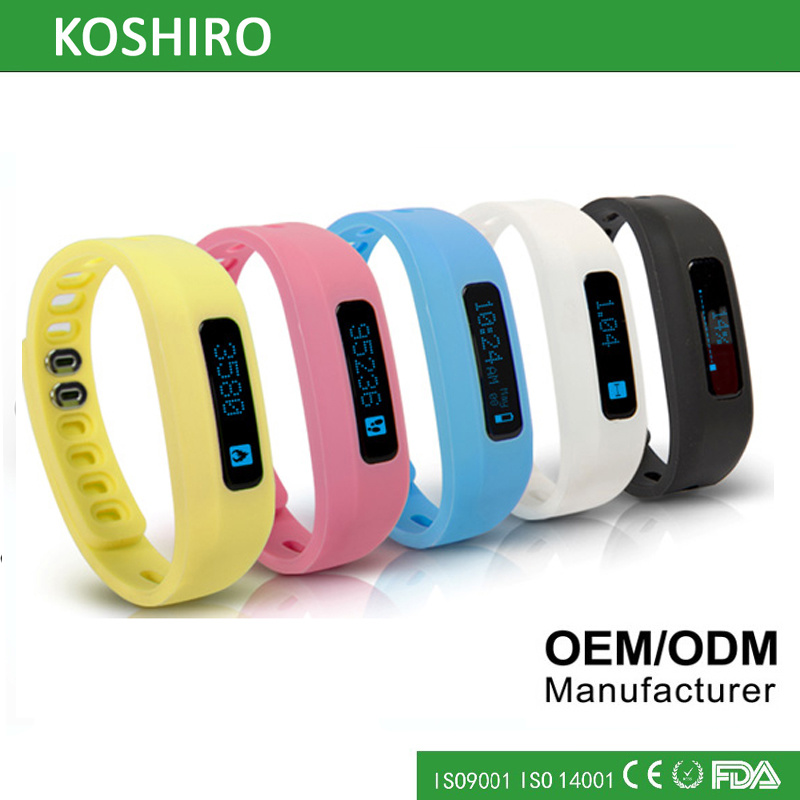 IP67 Waterproof OLED Touch Bluetooth Smartband Fitness Bracelets