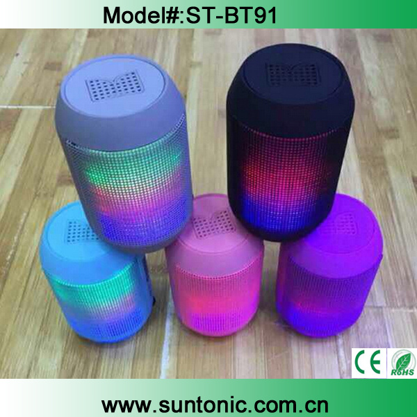 Mini Pulse LED Wireless Bluetooth Speaker with TF Card Slot