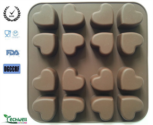 100% Food Grade Ice Mold Silicone Ice Cube Tray