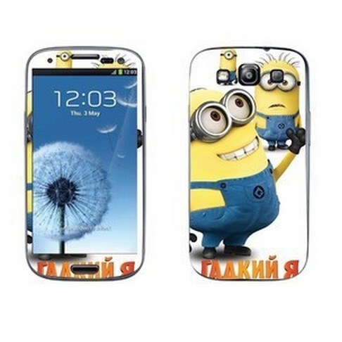 Color Cute Cartoon Screen Protector for Samsung Galaxy Note II N7100