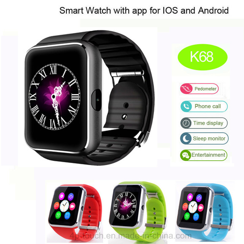 Bluetooth Smart Watch for Android and Ios Phone (K68)