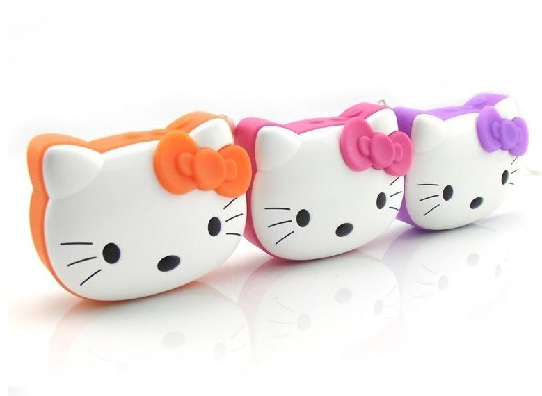 Digital Kitty Cat Mini Speaker, MP3 Speaker, Mobile Phone Speaker