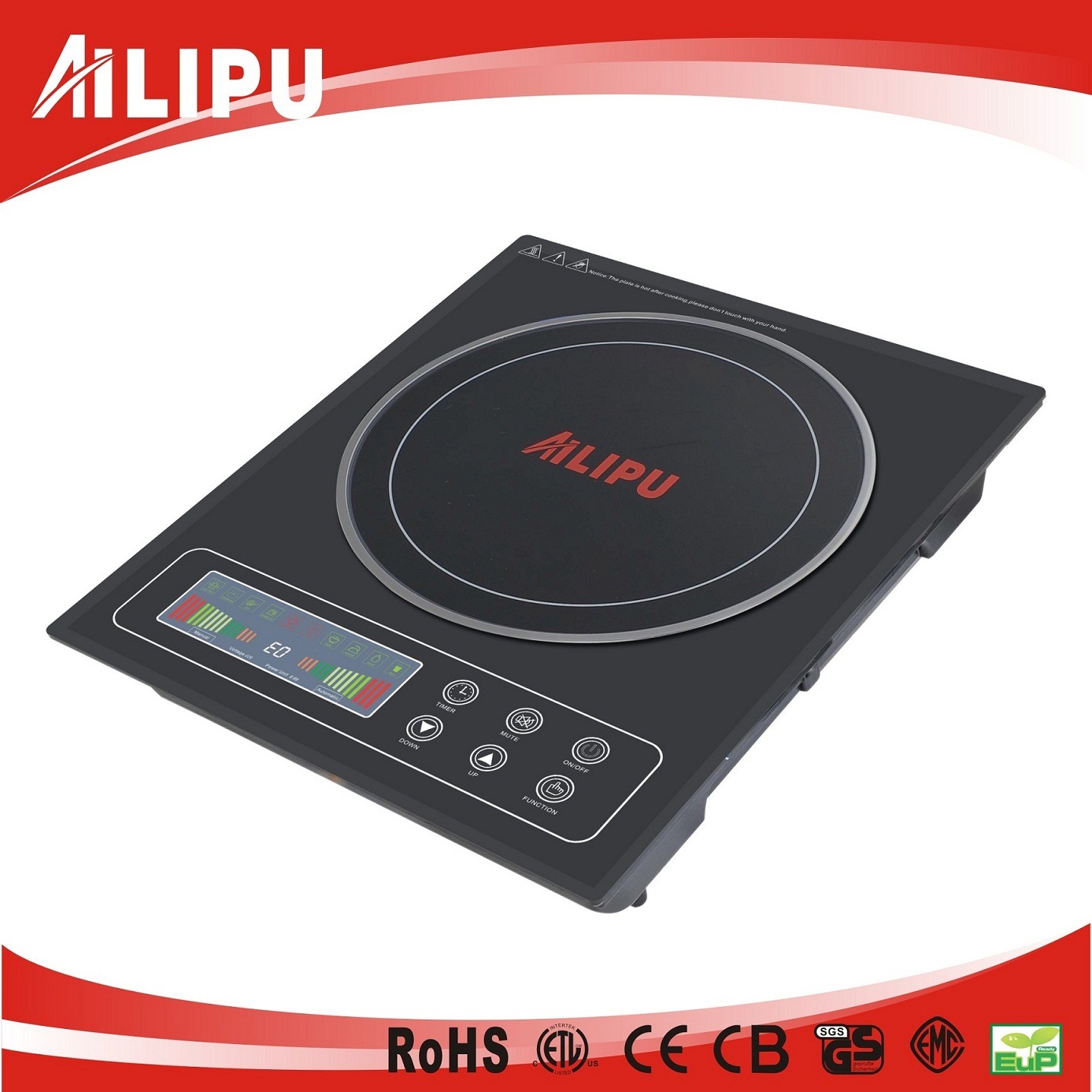 2015 Home Appliance, Kitchenware, Induction Heater, Stove, LCD Displate (SM-18A3)