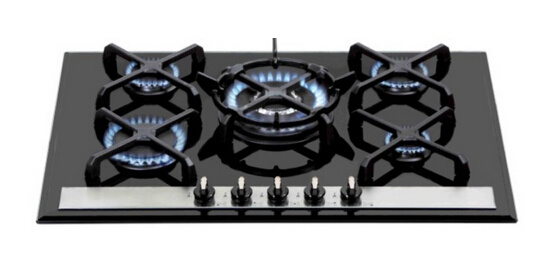 2015 Best Sale Super Flame 5 Burner Gas Stove with Big Burner