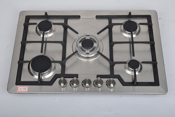 S.S Built-in Gas Hob with 5 Burners