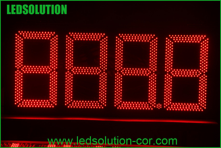 7 Segment Outdoor Gas Price LED Display