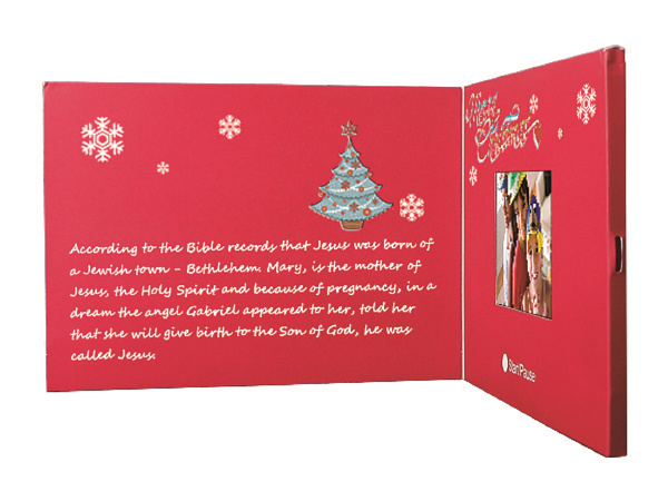 Video Greeting Card; Video Brochure