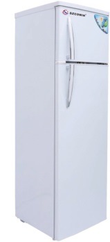 Commercial Solar Freezer Refrigerator Fridge Double Temperature with LED Digital Control