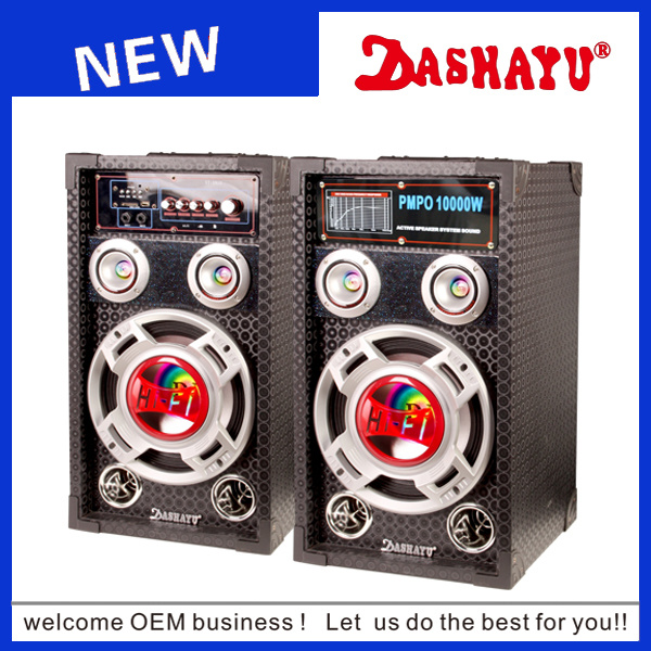 2.0 Sound Boxes Hi-Fi Woofer Loudspeaker Speaker Boxes