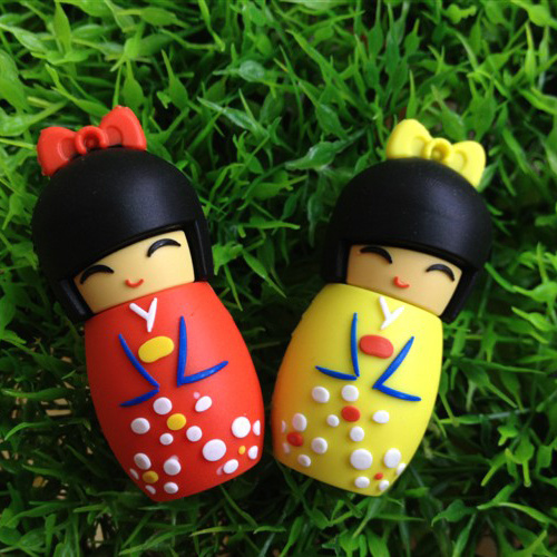 Cartoon Japanese Dolly USB Flash Drive