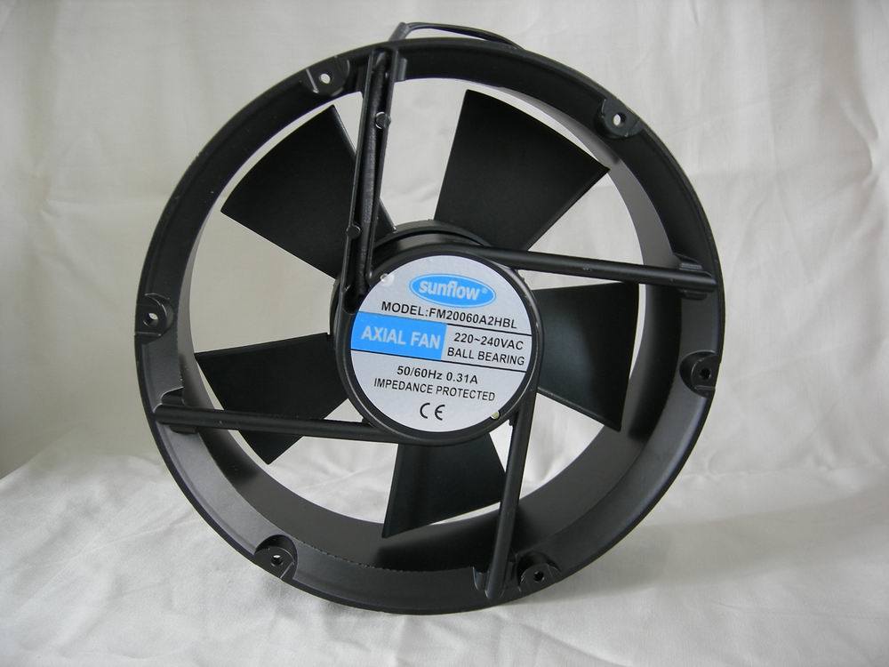 AC Axial Fan 200x200x60mm Round