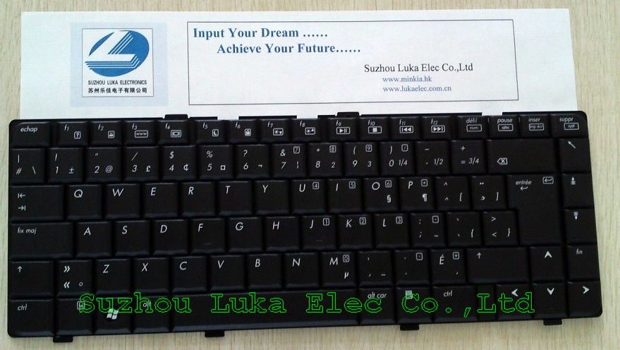 Black CF Laptop Keyboard for HP DV6000 